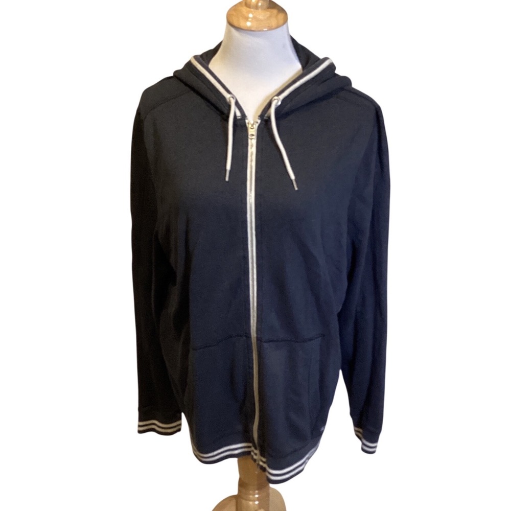 Abercrombie Fitch Mens Full Zip Hoodie Sweatshirt‎ Dark Gray XXL